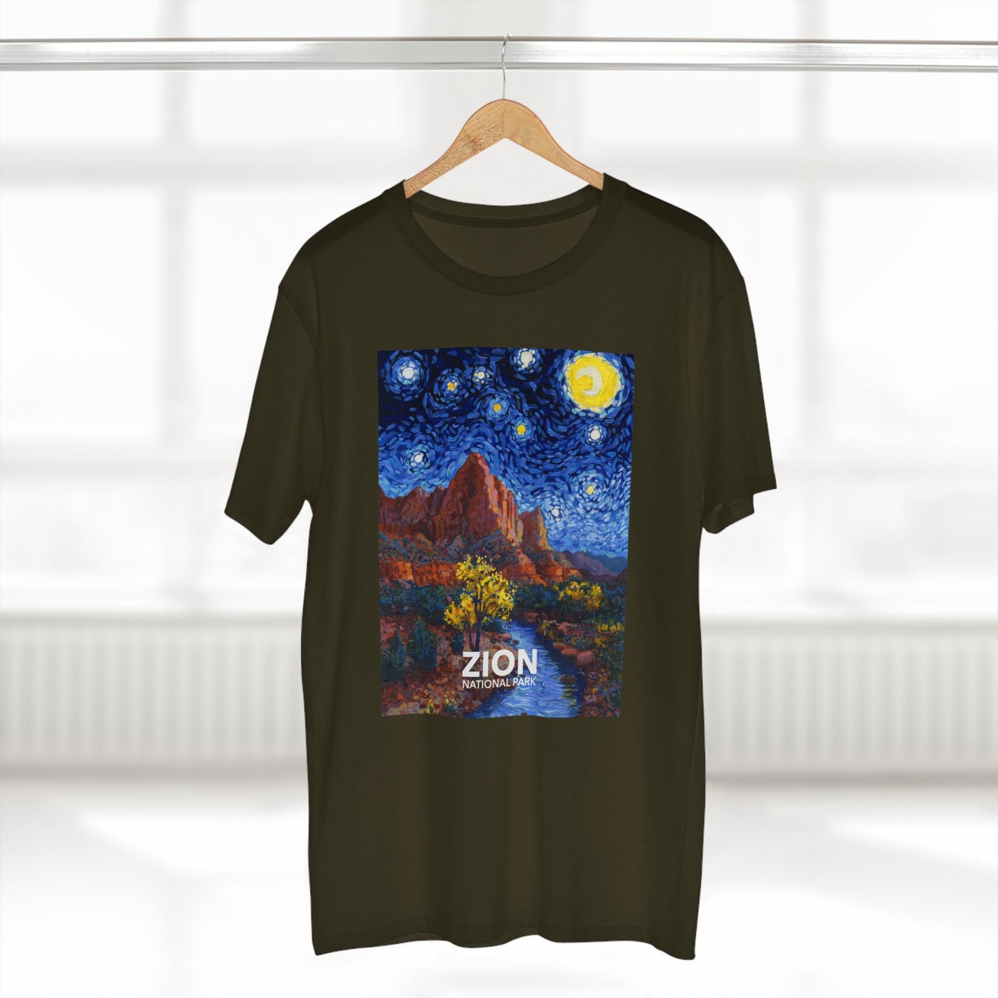 Zion National Park T-Shirt - The Starry Night