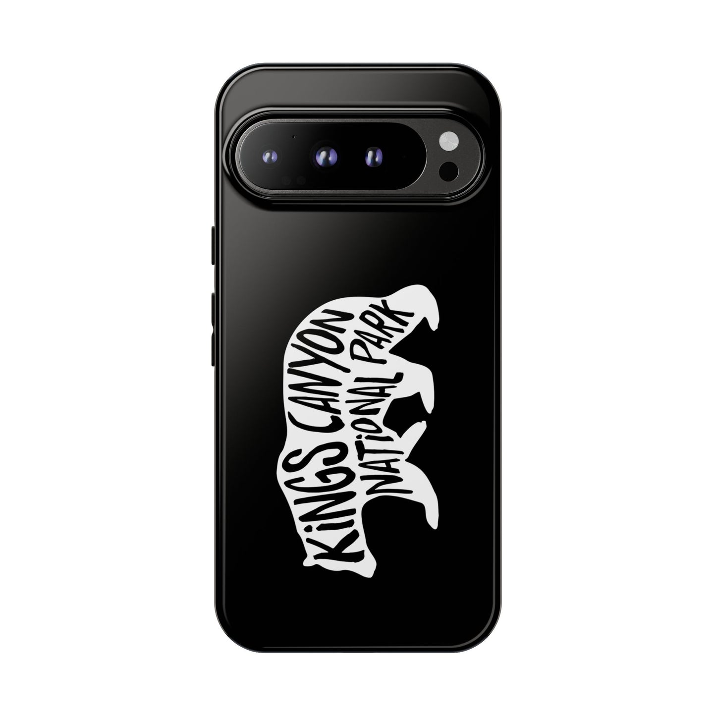 Kings Canyon National Park Phone Case - Black Bear Design
