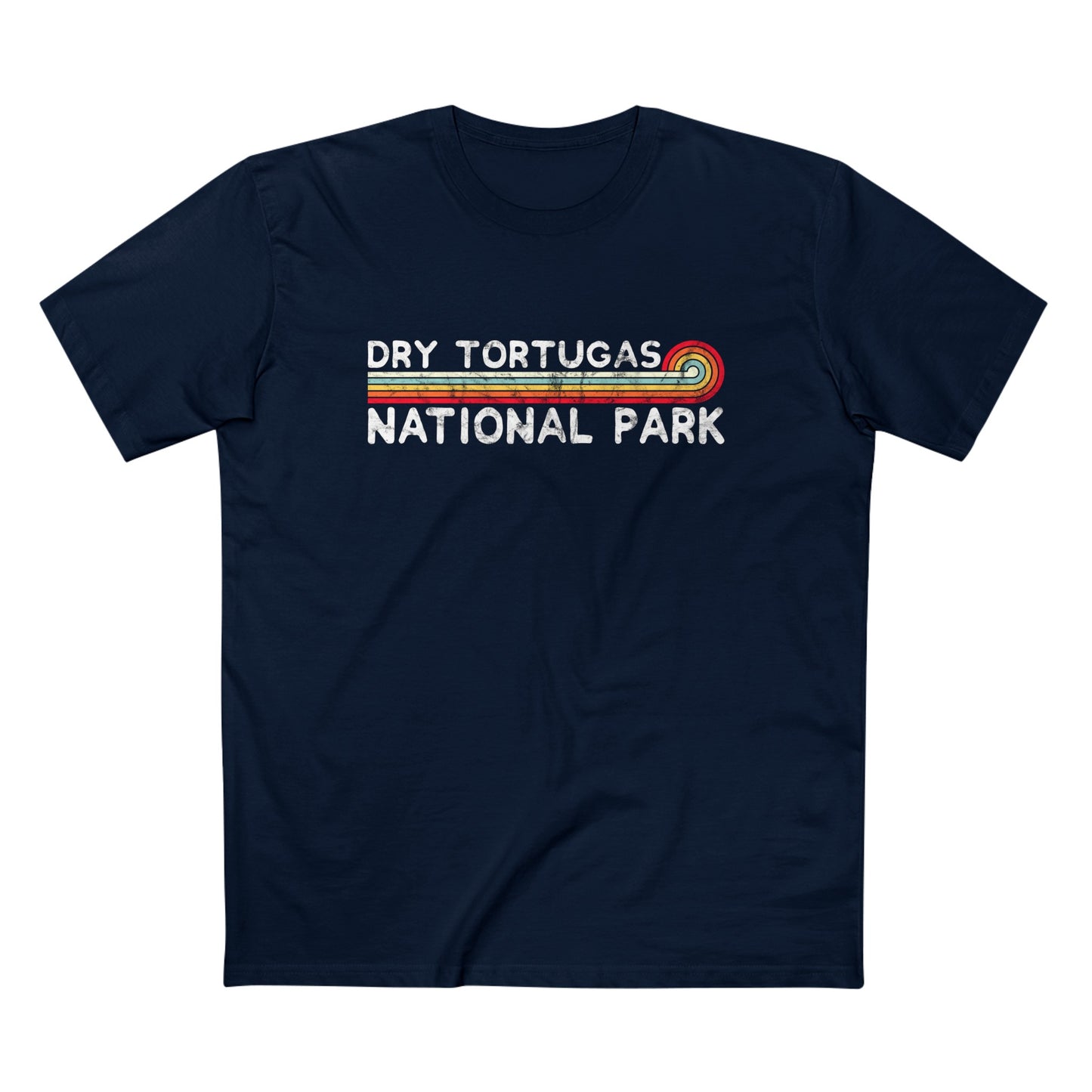Dry Tortugas National Park T-Shirt - Vintage Stretched Sunrise