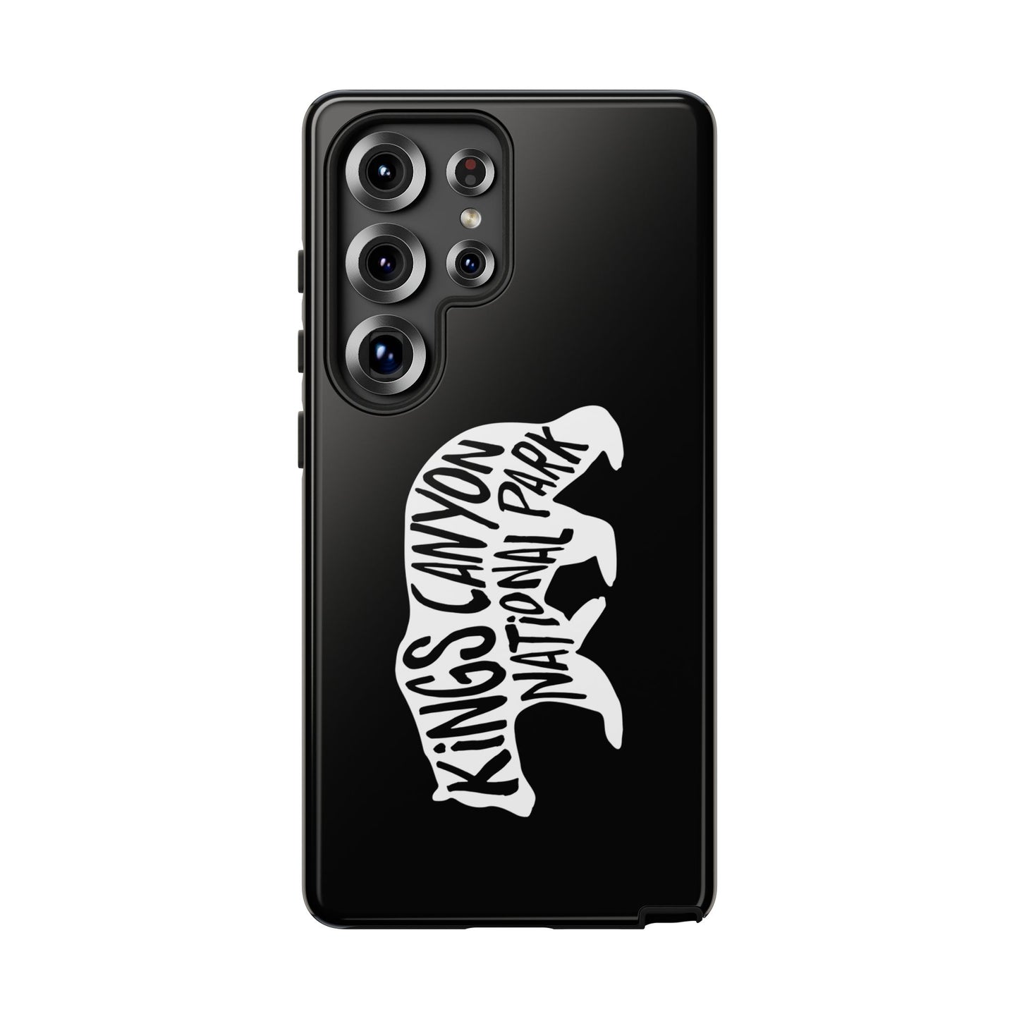 Kings Canyon National Park Phone Case - Black Bear Design