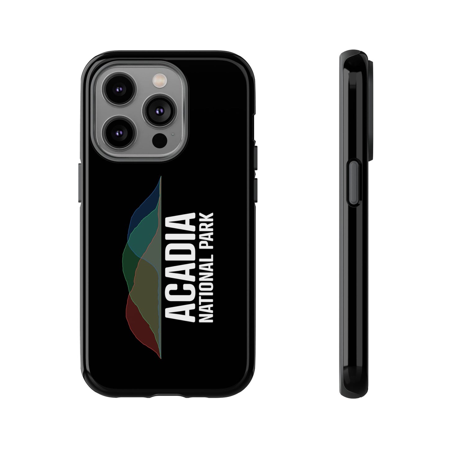 Acadia National Park Phone Case - Histogram Design