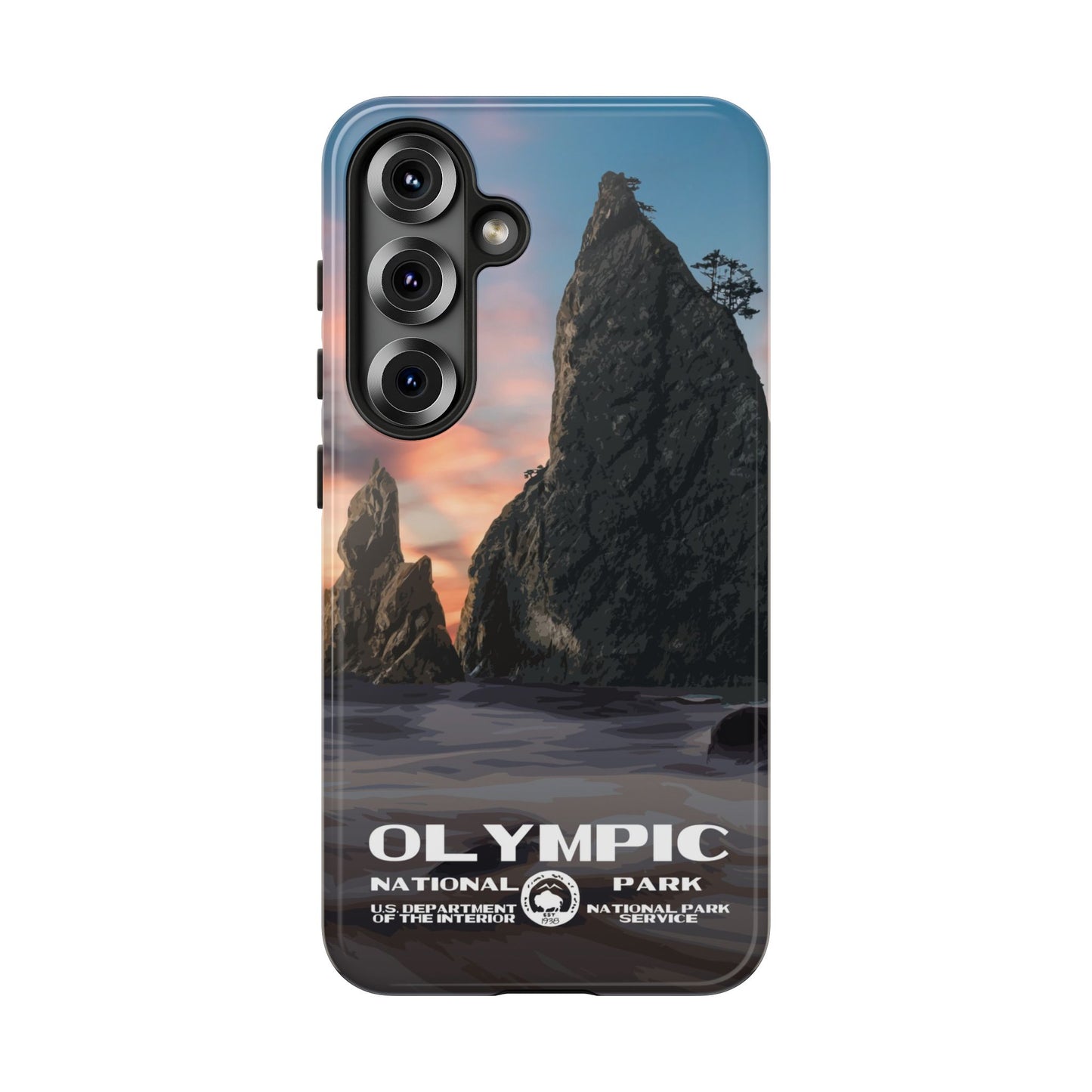 Olympic National Park Phone Case - WPA Style
