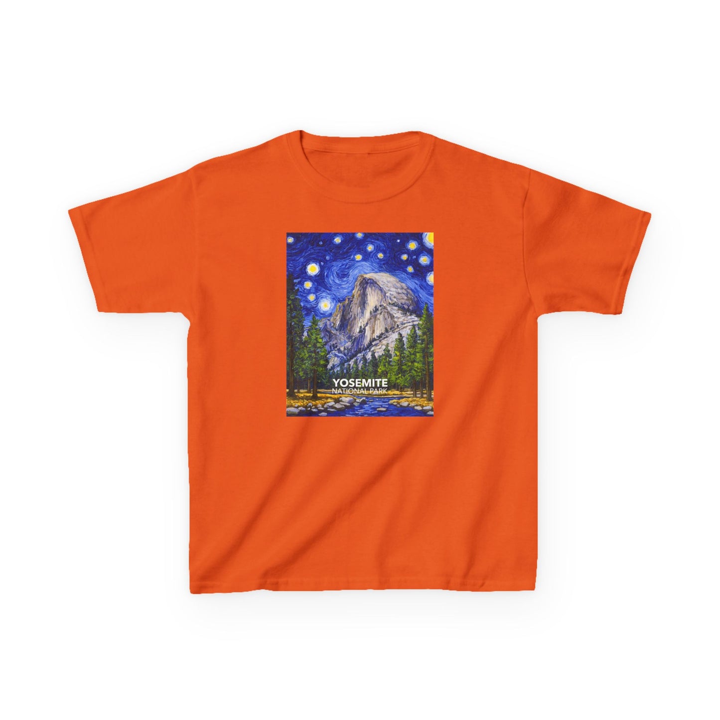 Yosemite National Park Child T-Shirt - The Starry Night