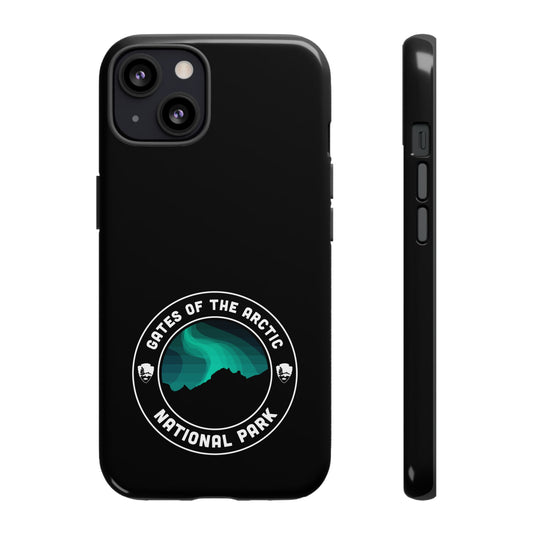 Gates of the Arctic National Park Phone Case - Round Emblem Design