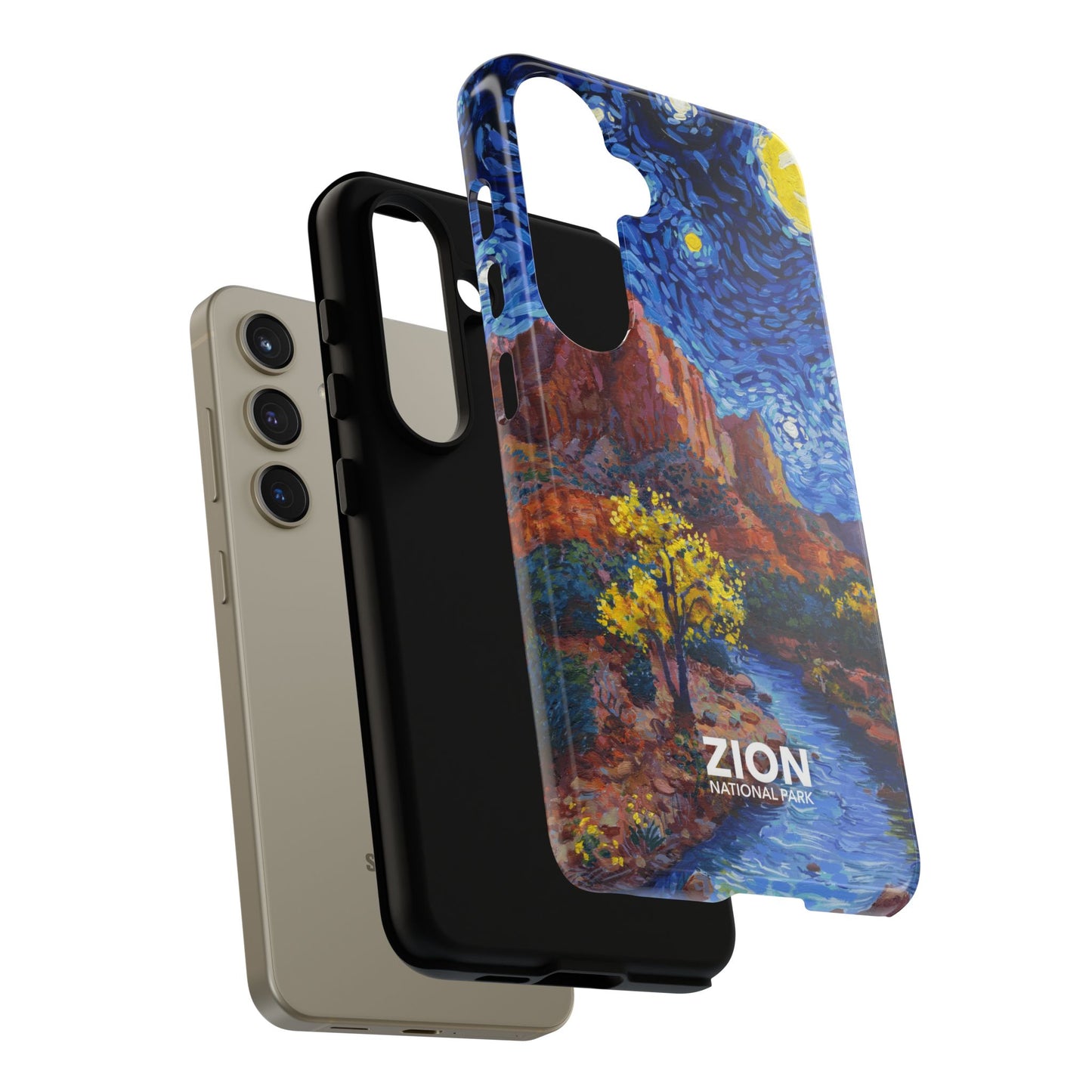 Zion National Park Phone Case - Starry Night