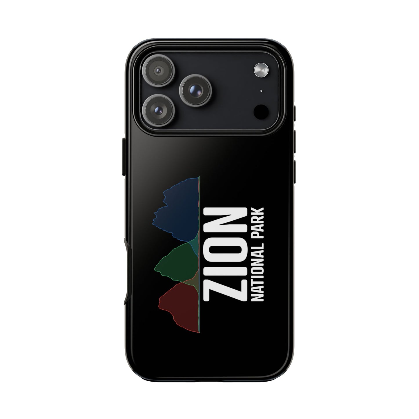 Zion National Park Phone Case - Histogram Design