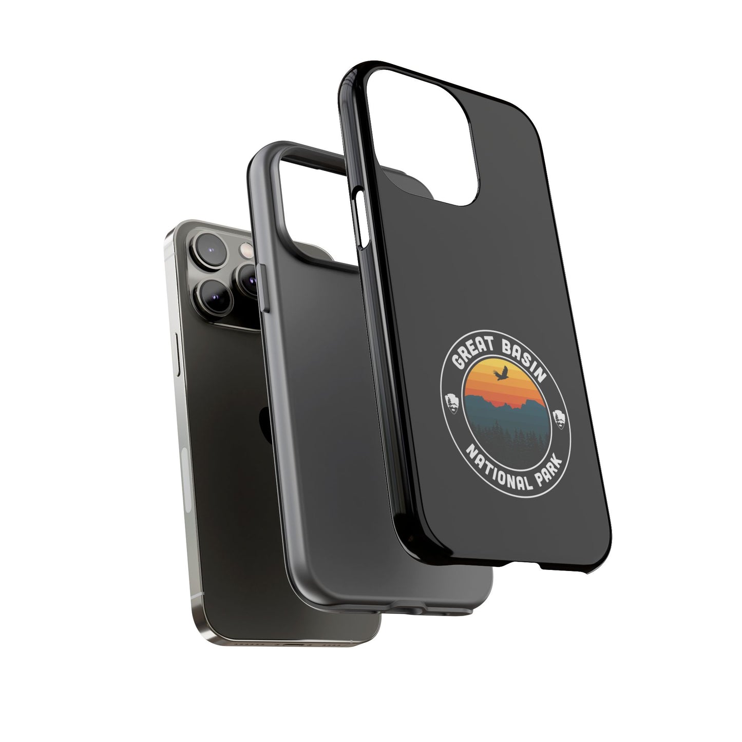 Great Basin National Park iPhone Case - Round Emblem Design