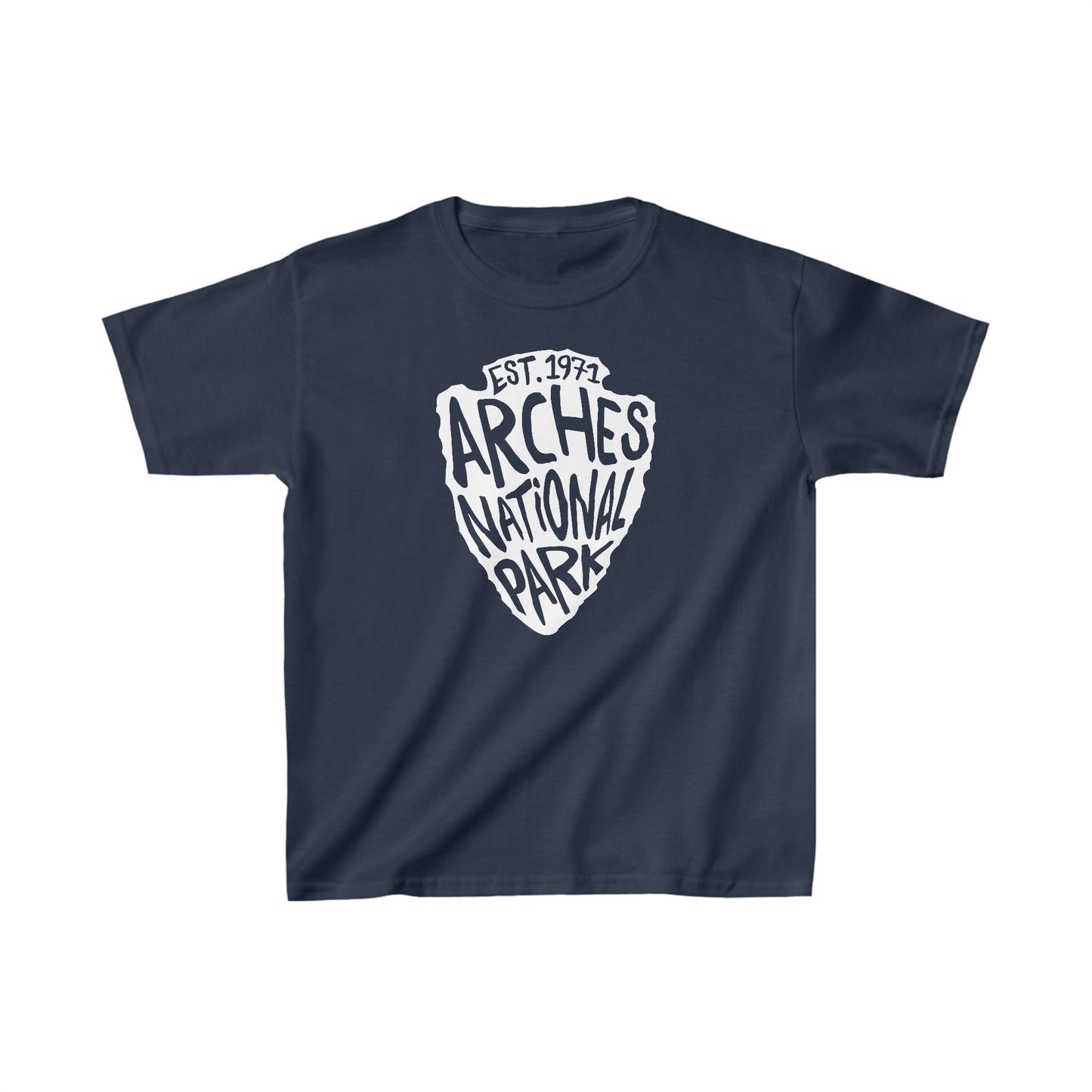 Arches National Park Child T-Shirt - Arrowhead Design