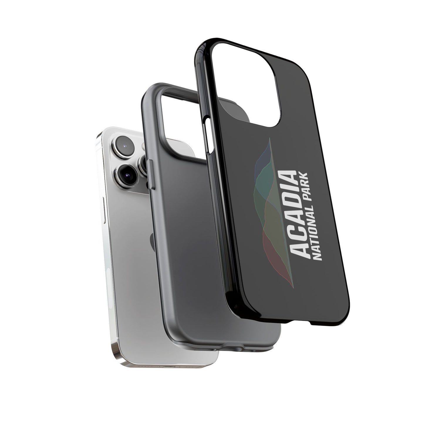 Acadia National Park Phone Case - Histogram Design