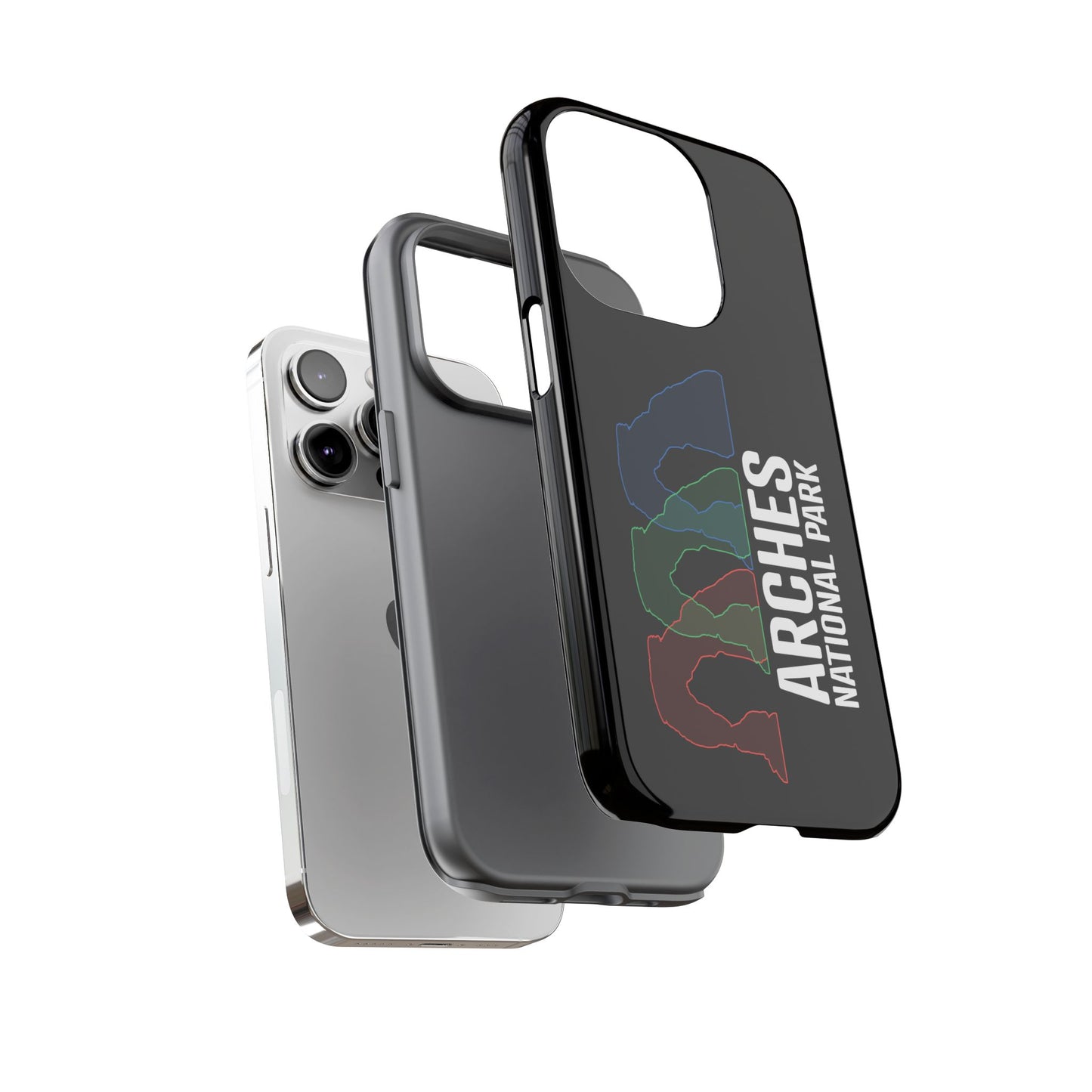Arches National Park Phone Case - Delicate Arch Histogram Design