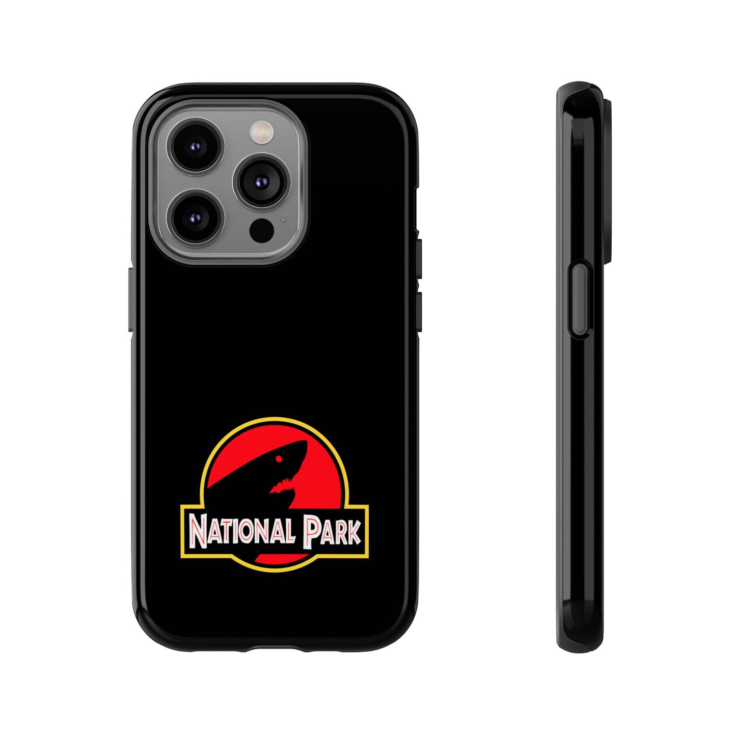 Shark National Park Phone Case - Parody Logo