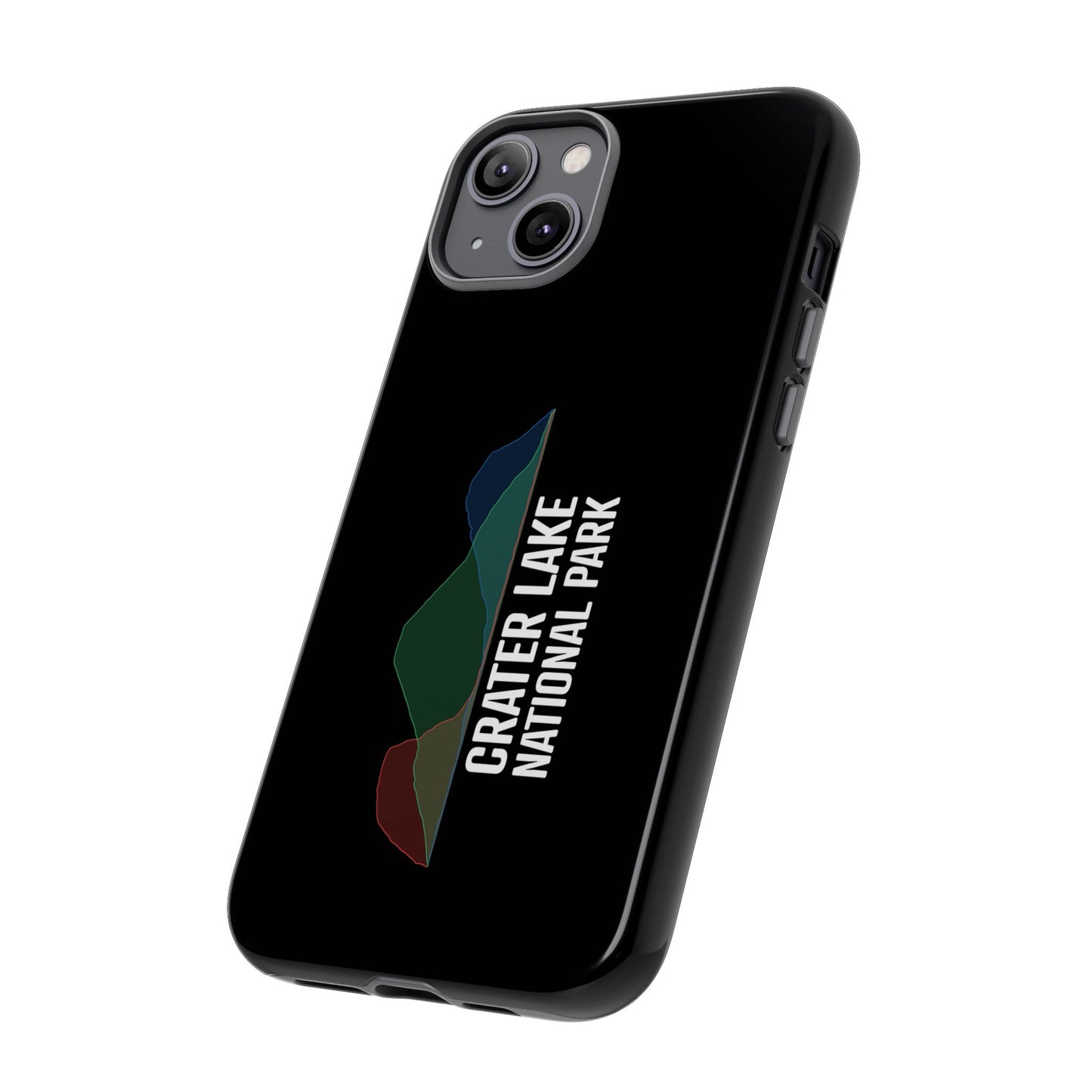 Crater Lake National Park Phone Case - Histogram Design