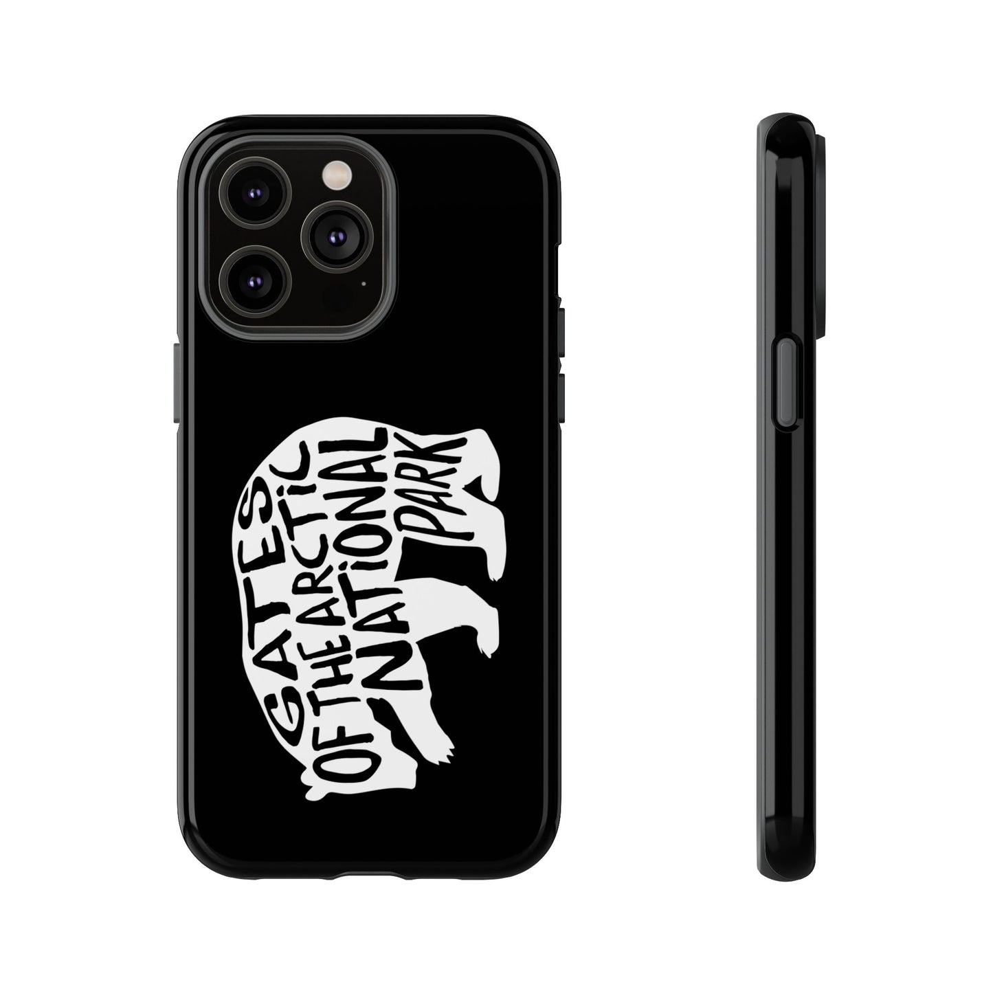 Gates of the Arctic National Park Phone Case - Grizzly Bear Design