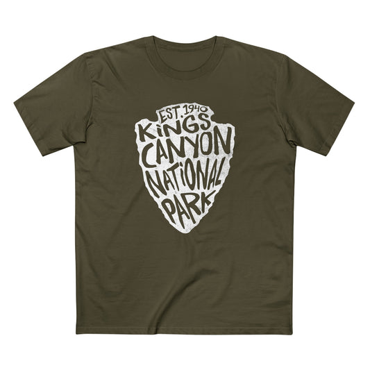 Kings Canyon National Park T-Shirt - Arrowhead Design