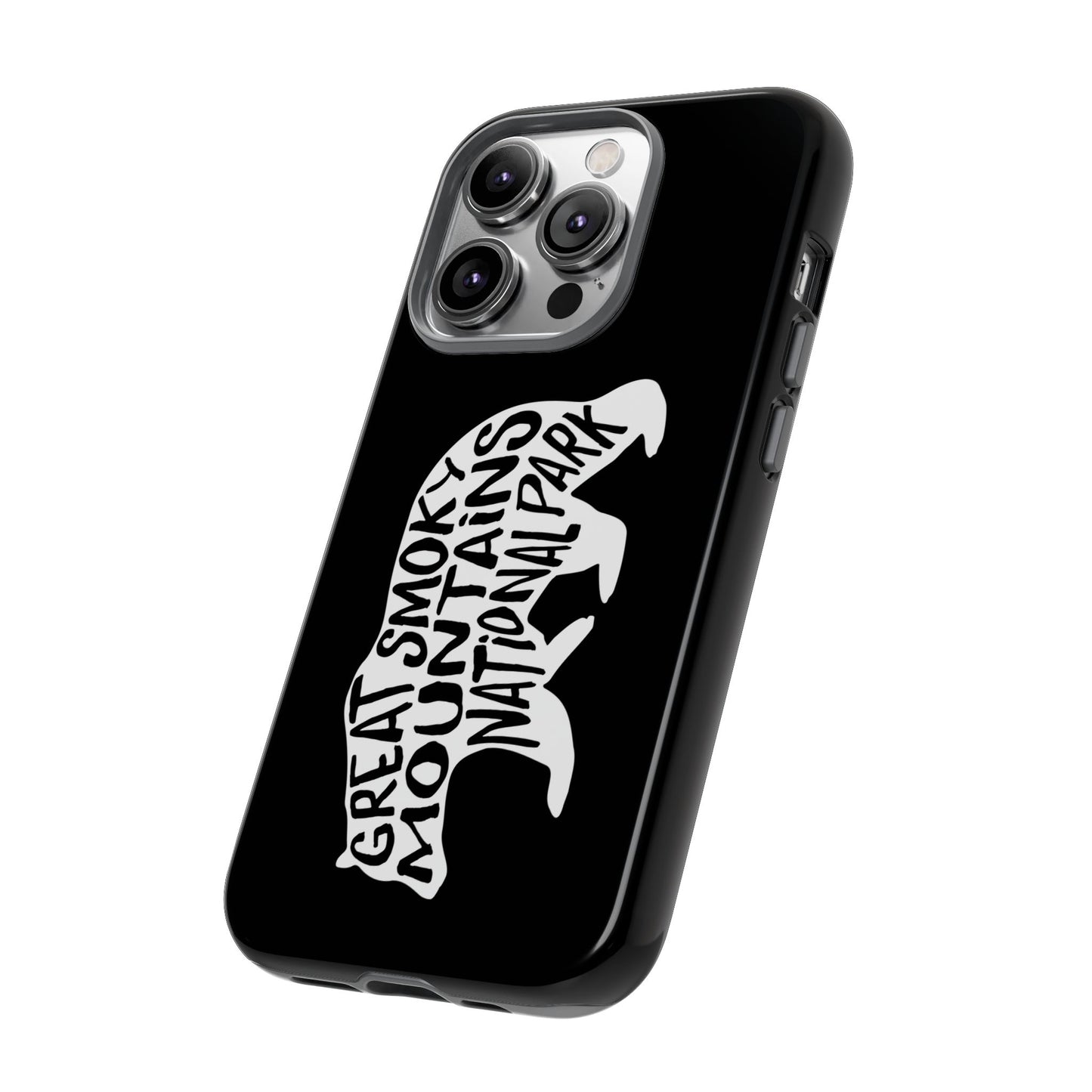 Great Smoky Mountains National Park Phone Case - Black Bear Design