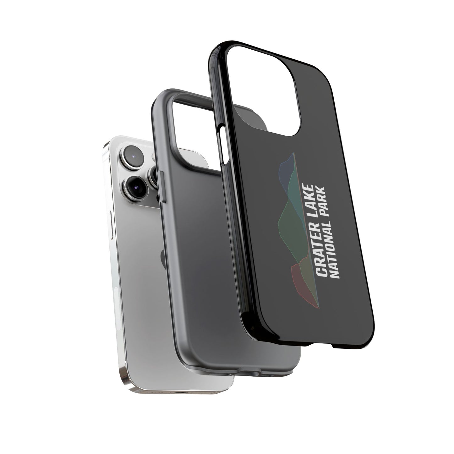 Crater Lake National Park Phone Case - Histogram Design