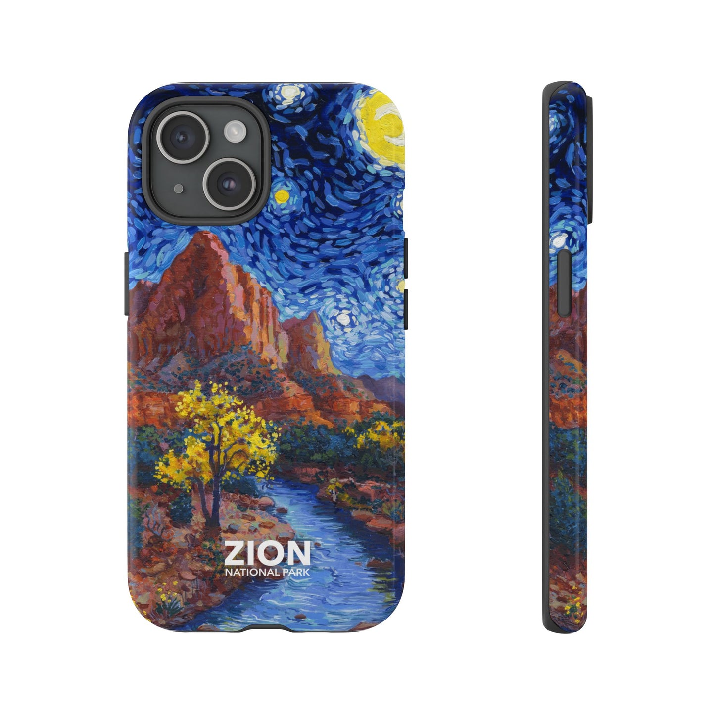 Zion National Park Phone Case - Starry Night