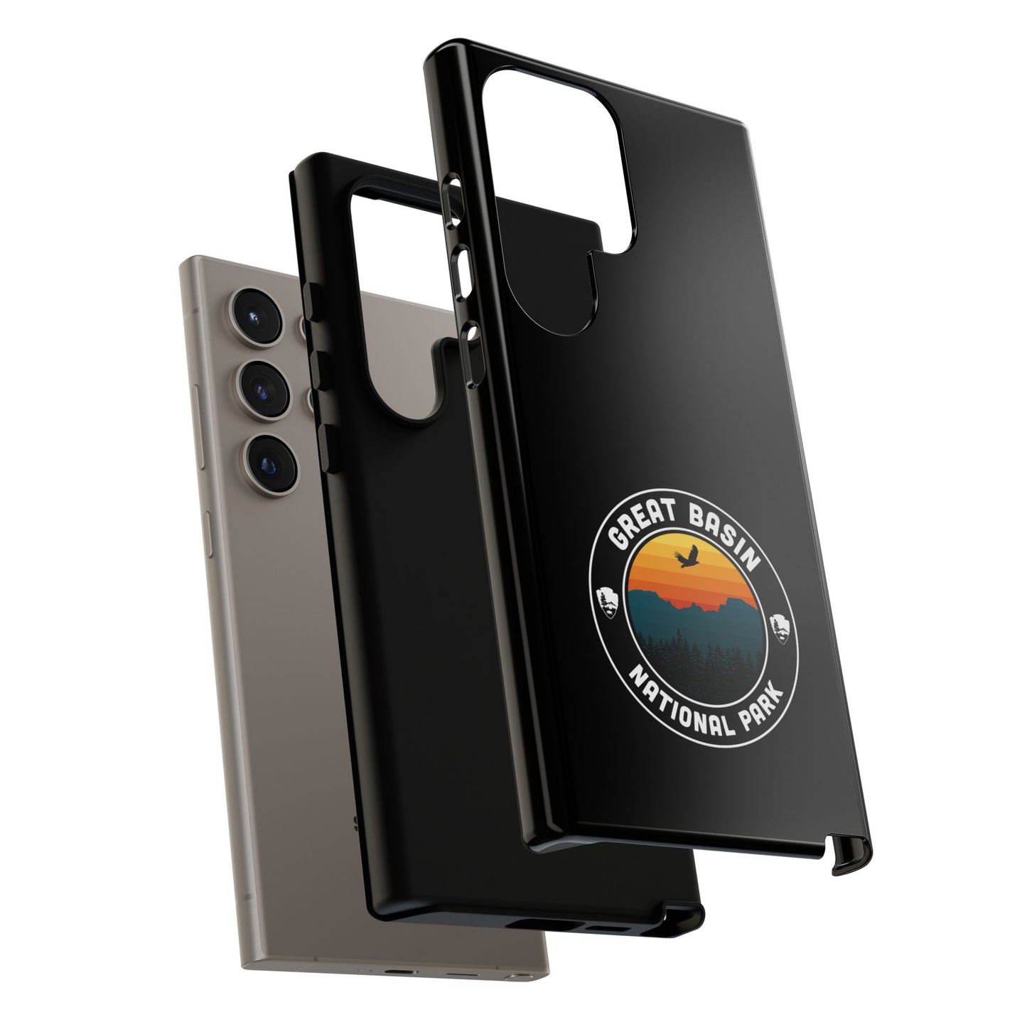 Great Basin National Park iPhone Case - Round Emblem Design