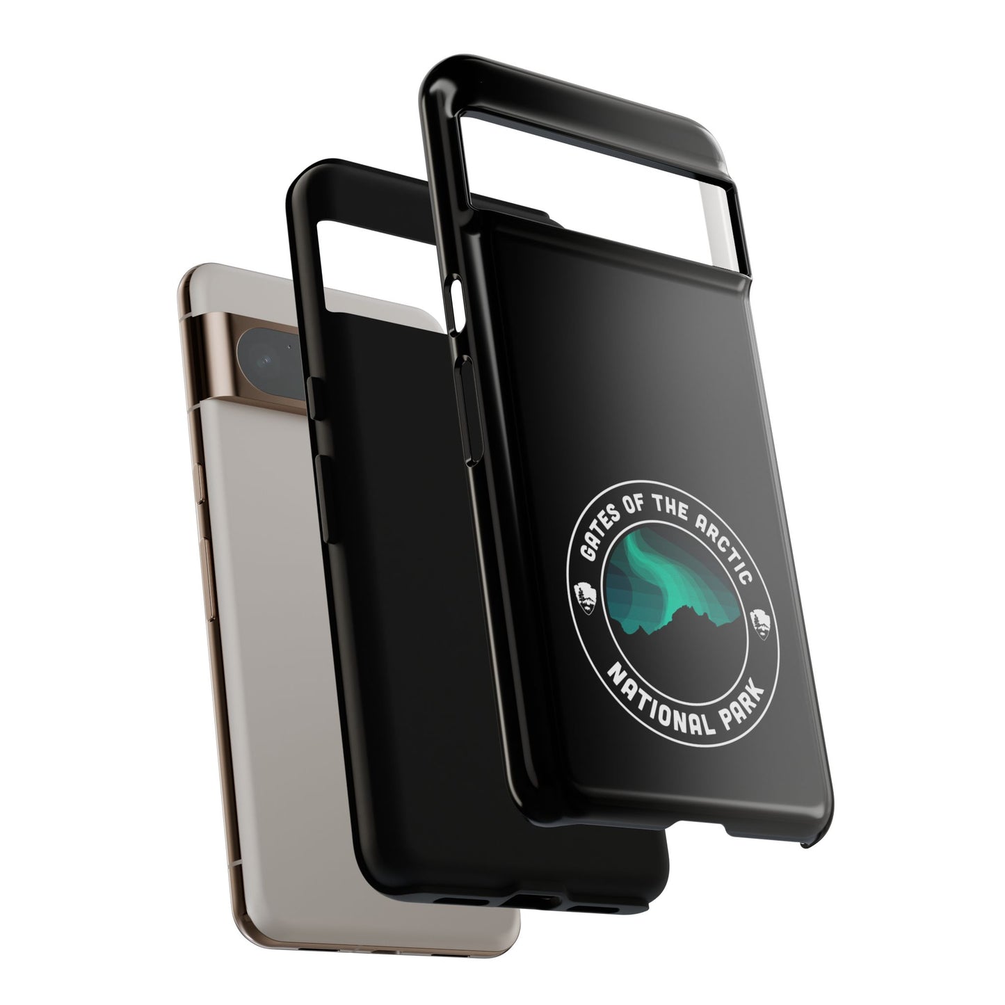 Gates of the Arctic National Park Phone Case - Round Emblem Design