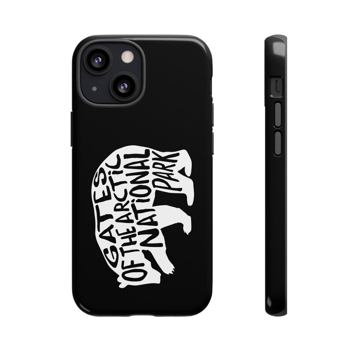 Gates of the Arctic National Park Phone Case - Grizzly Bear Design