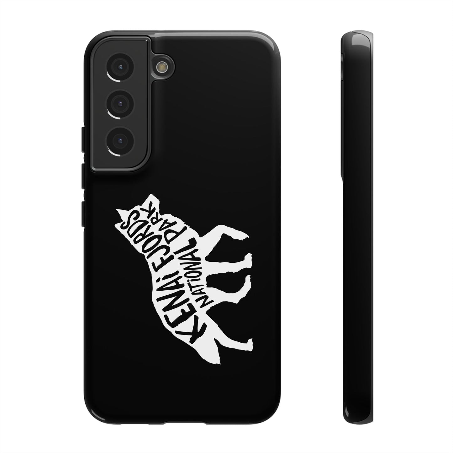 Kenai Fjords National Park Phone Case - Wolf Design