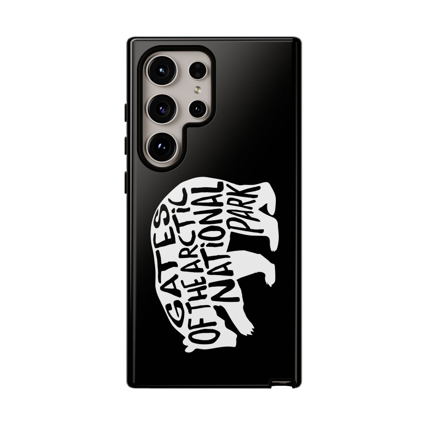 Gates of the Arctic National Park Phone Case - Grizzly Bear Design