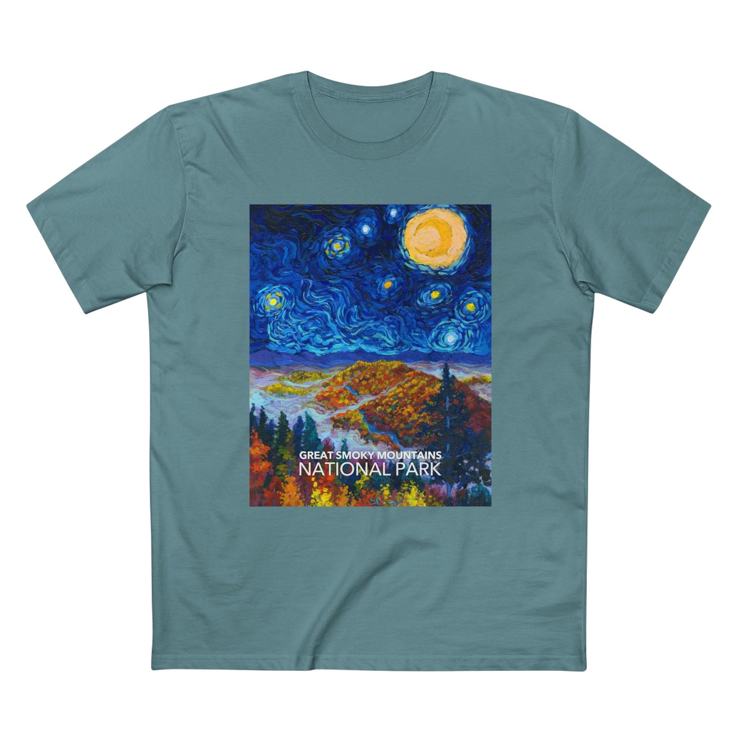 Great Smoky Mountains National Park T-Shirt - The Starry Night