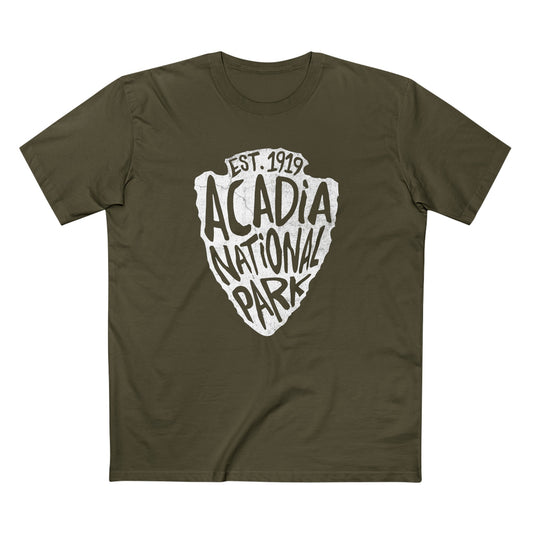 Acadia National Park T-Shirt - Arrowhead Design