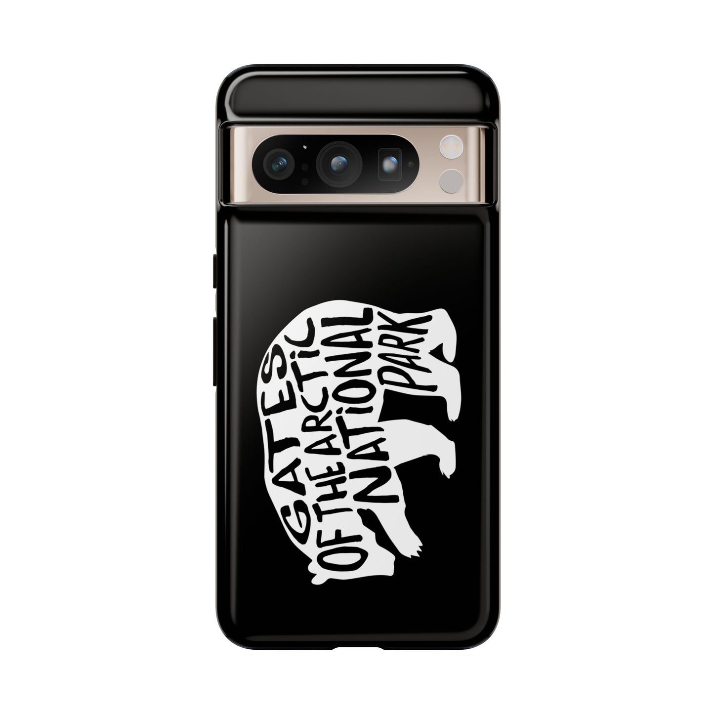 Gates of the Arctic National Park Phone Case - Grizzly Bear Design