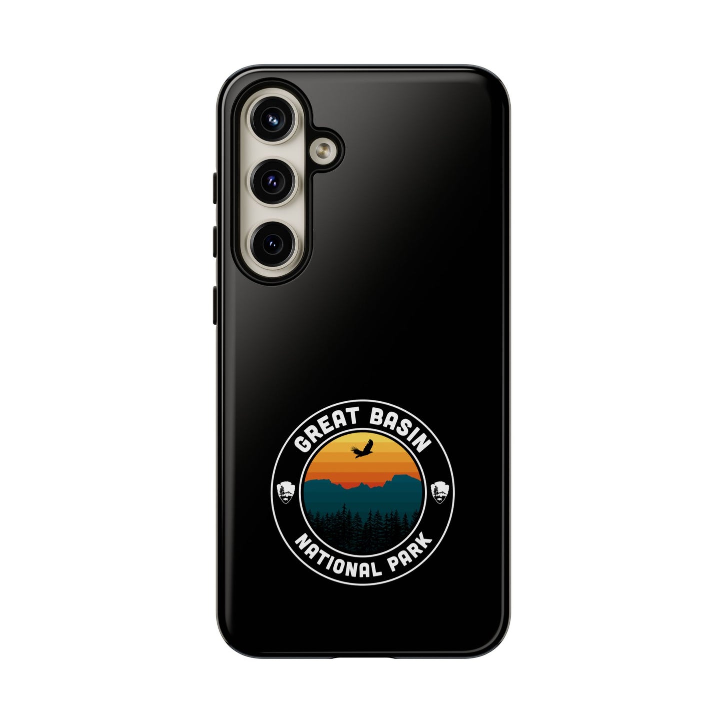 Great Basin National Park iPhone Case - Round Emblem Design