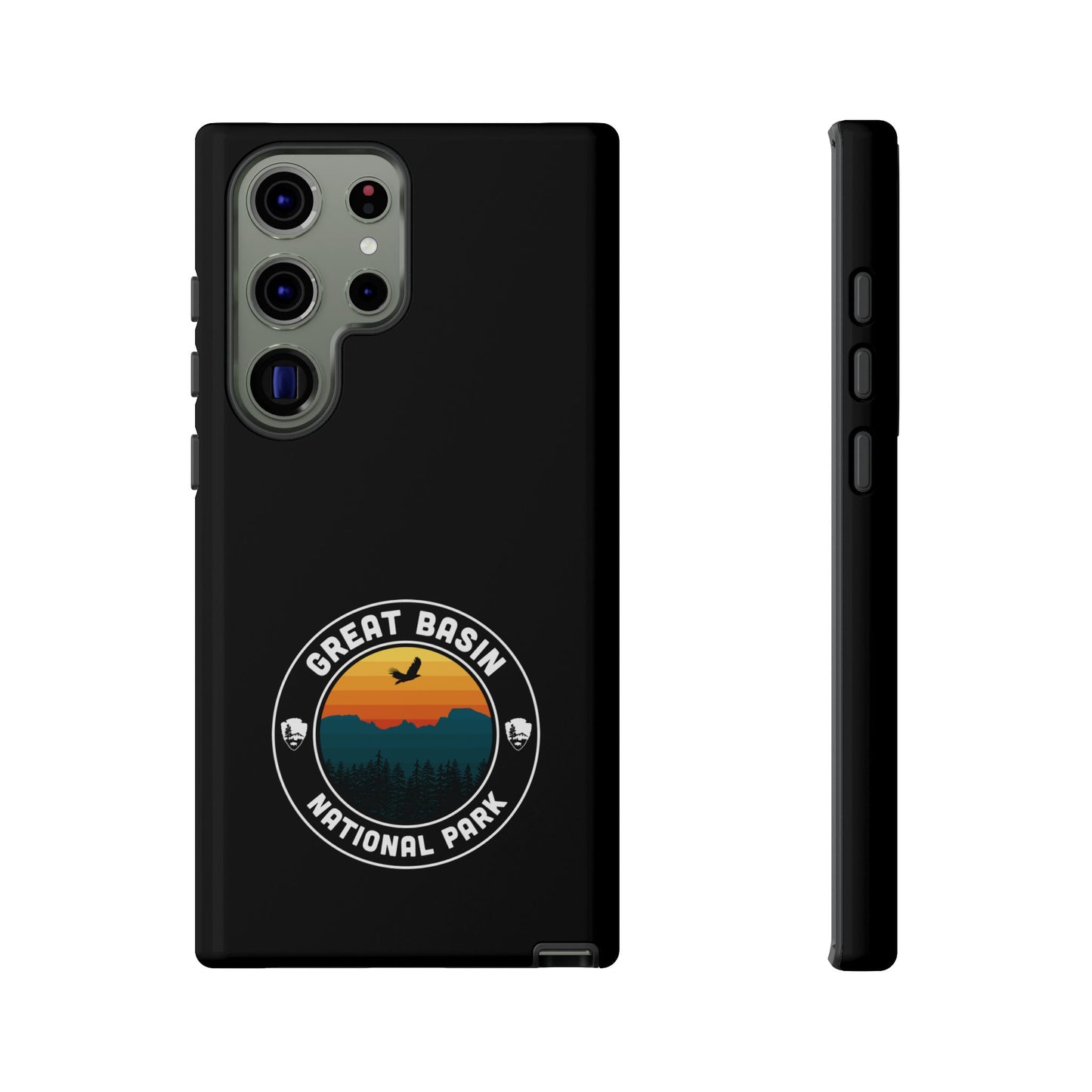 Great Basin National Park iPhone Case - Round Emblem Design