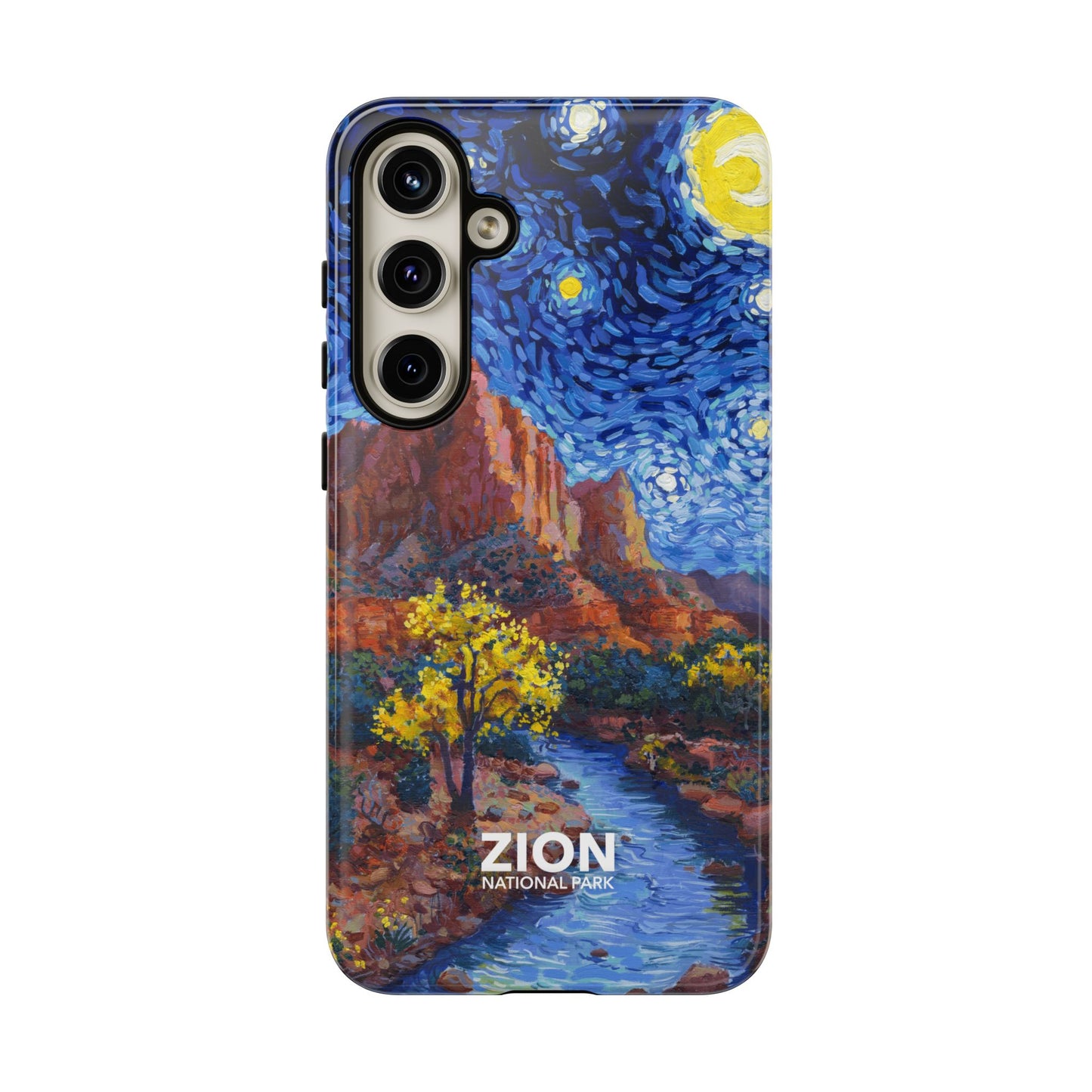 Zion National Park Phone Case - Starry Night