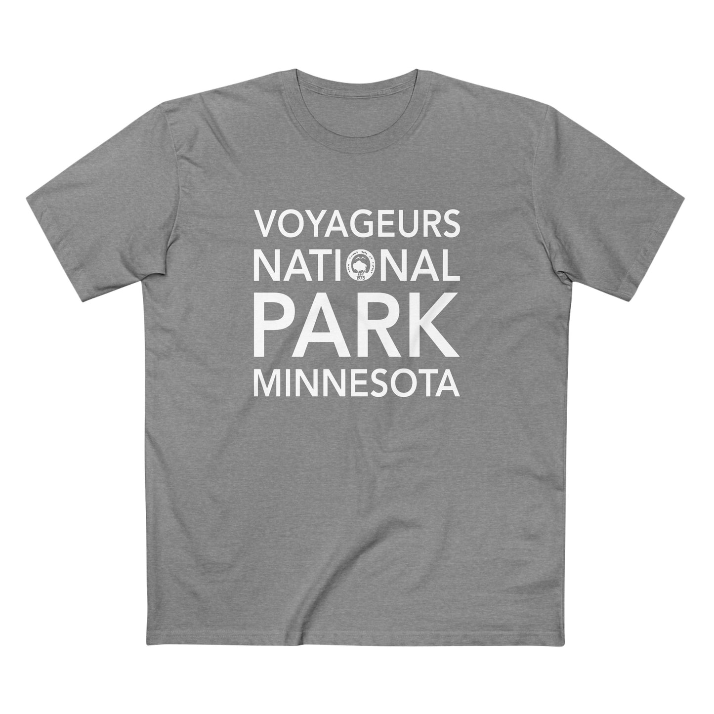 Voyageurs National Park T-Shirt Block Text