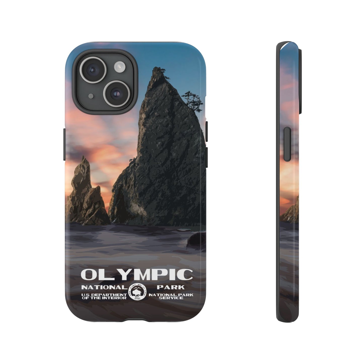 Olympic National Park Phone Case - WPA Style