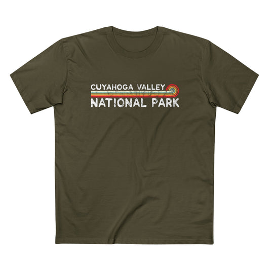 Cuyahoga Valley National Park T-Shirt - Vintage Stretched Sunrise
