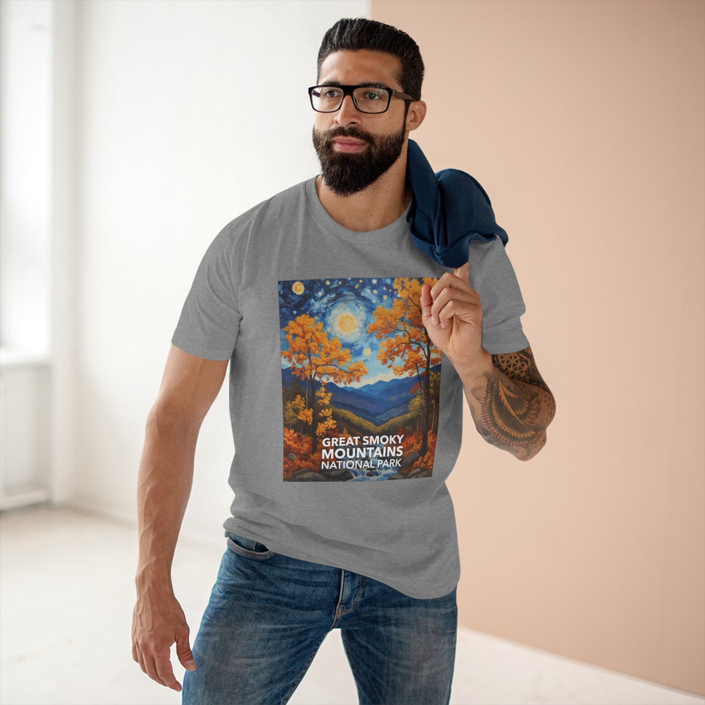 Great Smoky Mountains National Park T-Shirt - The Starry Night