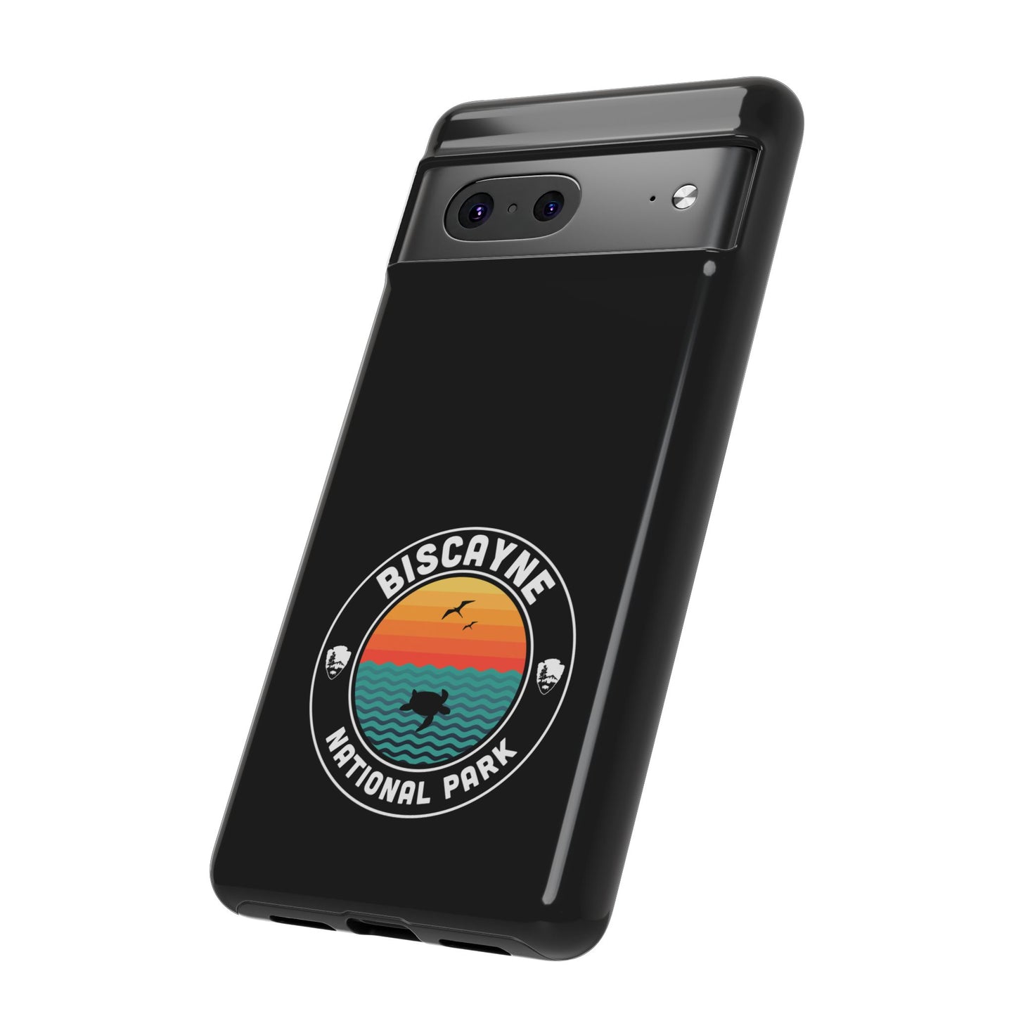 Biscayne National Park Phone Case - Round Emblem Design
