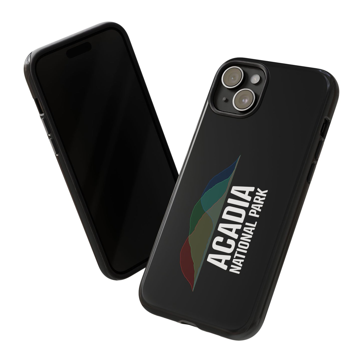 Acadia National Park Phone Case - Histogram Design