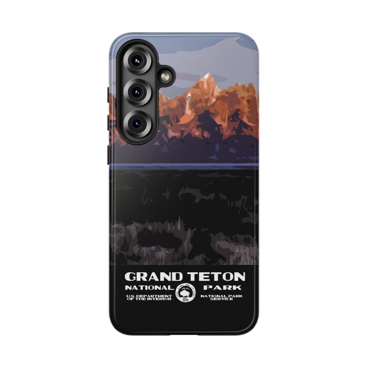 Grand Teton National Park Phone Case - WPA Style