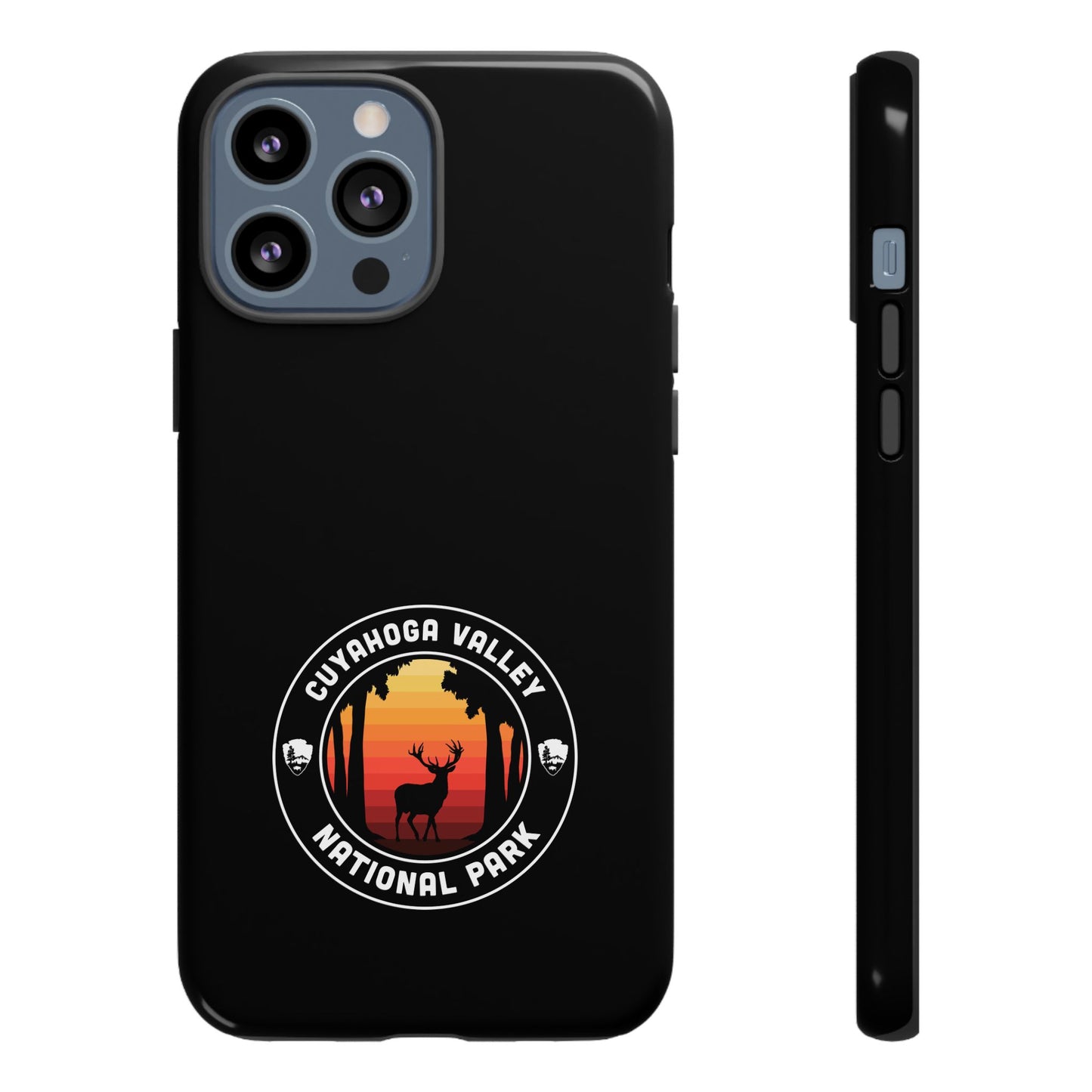 Cuyahoga Valley National Park Phone Case - Round Emblem Design