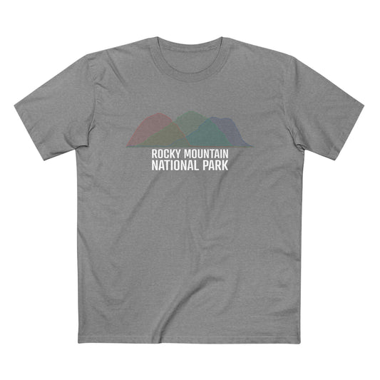 Rocky Mountain National Park T-Shirt - Histogram Design