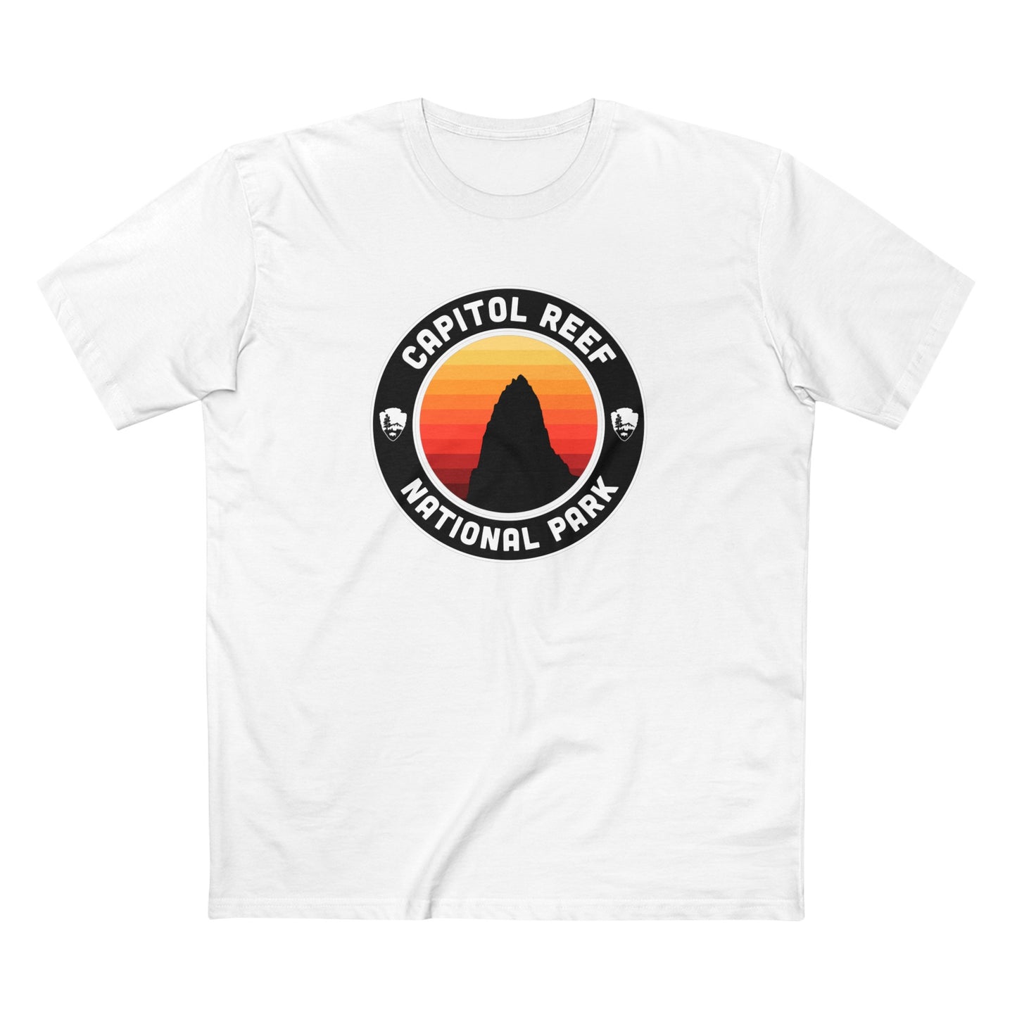 Capitol Reef National Park T-Shirt - Round Badge Design