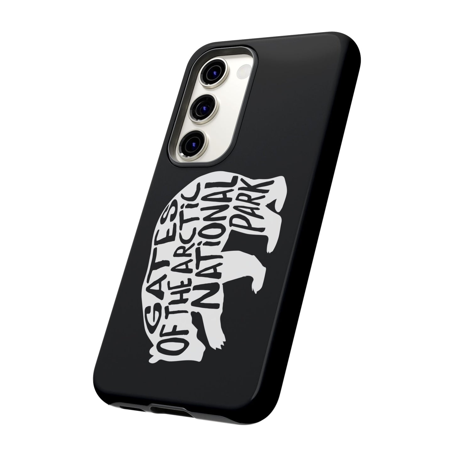 Gates of the Arctic National Park Phone Case - Grizzly Bear Design