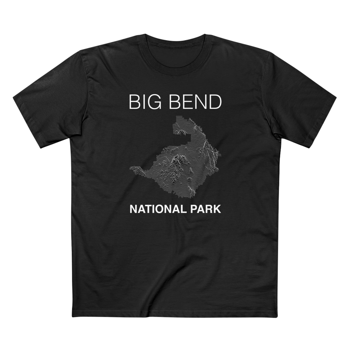 Big Bend National Park T-Shirt Lines