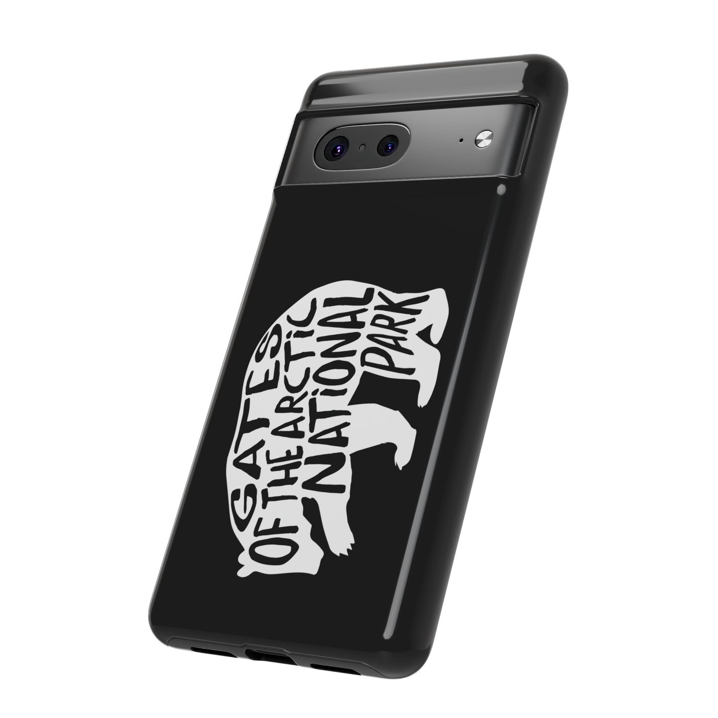 Gates of the Arctic National Park Phone Case - Grizzly Bear Design