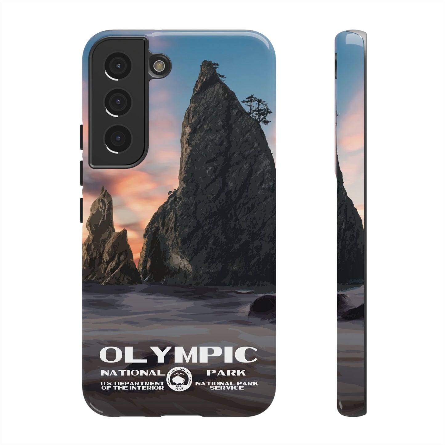 Olympic National Park Phone Case - WPA Style
