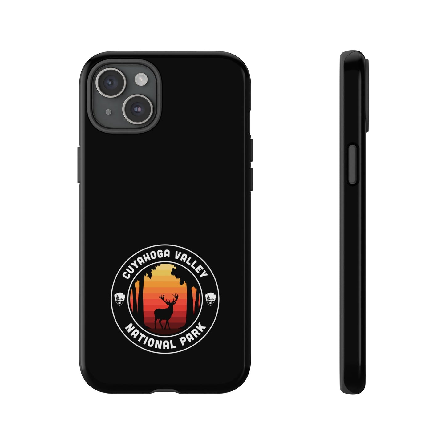 Cuyahoga Valley National Park Phone Case - Round Emblem Design