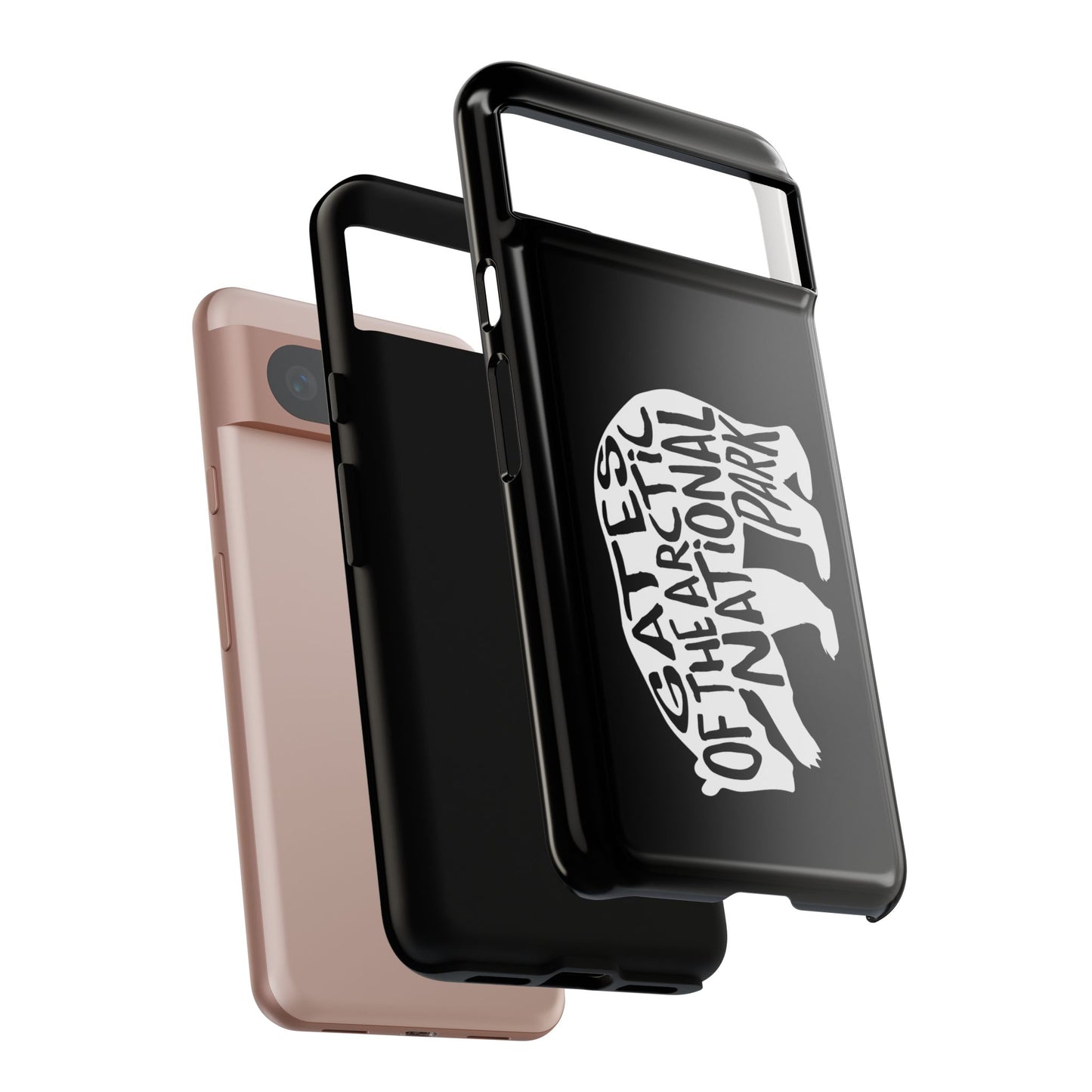 Gates of the Arctic National Park Phone Case - Grizzly Bear Design