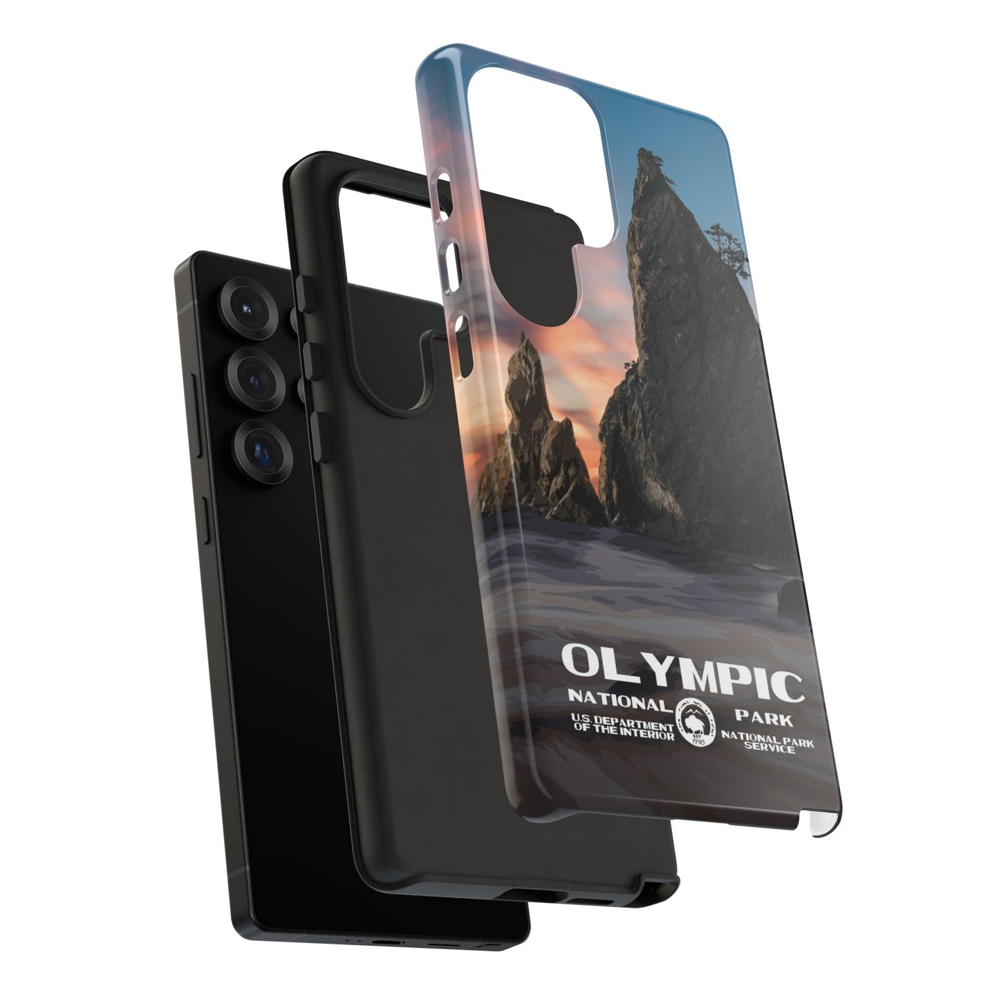 Olympic National Park Phone Case - WPA Style