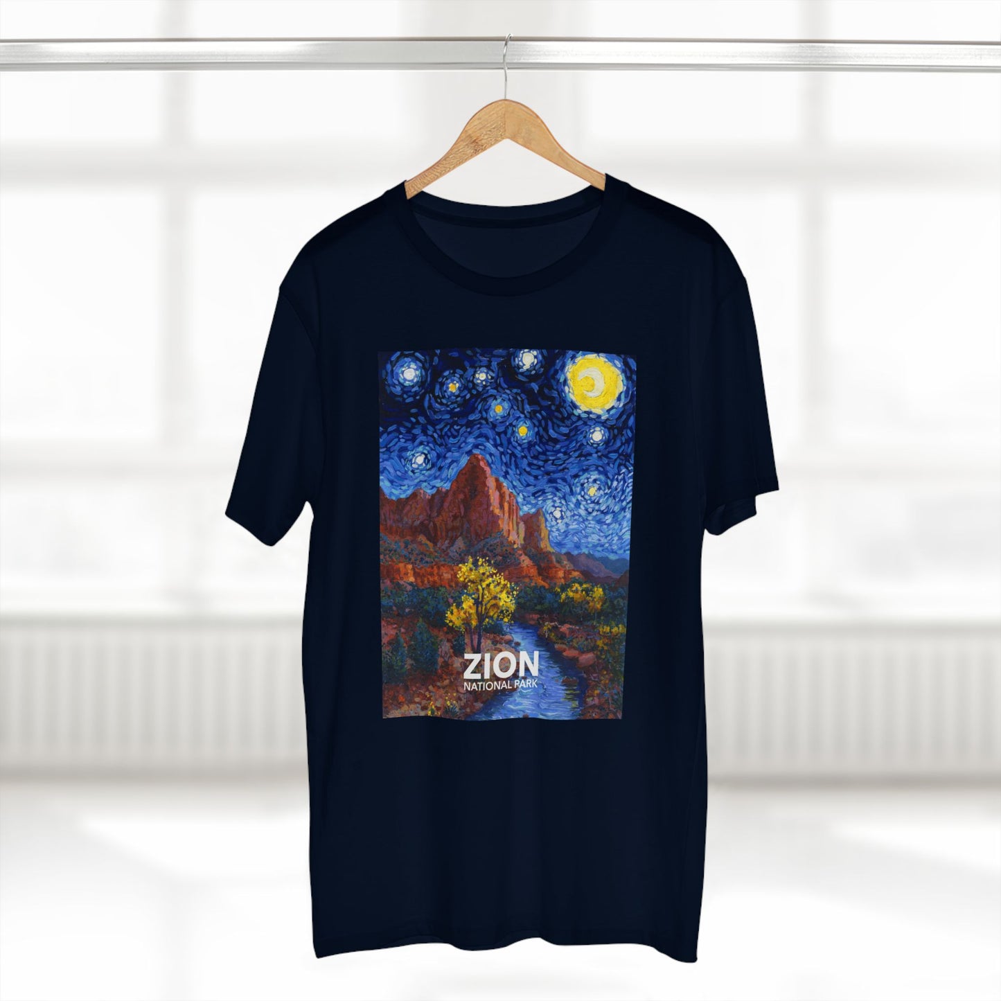 Zion National Park T-Shirt - The Starry Night